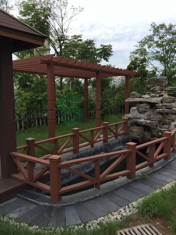 Landscape of Farmhouse Courtyard